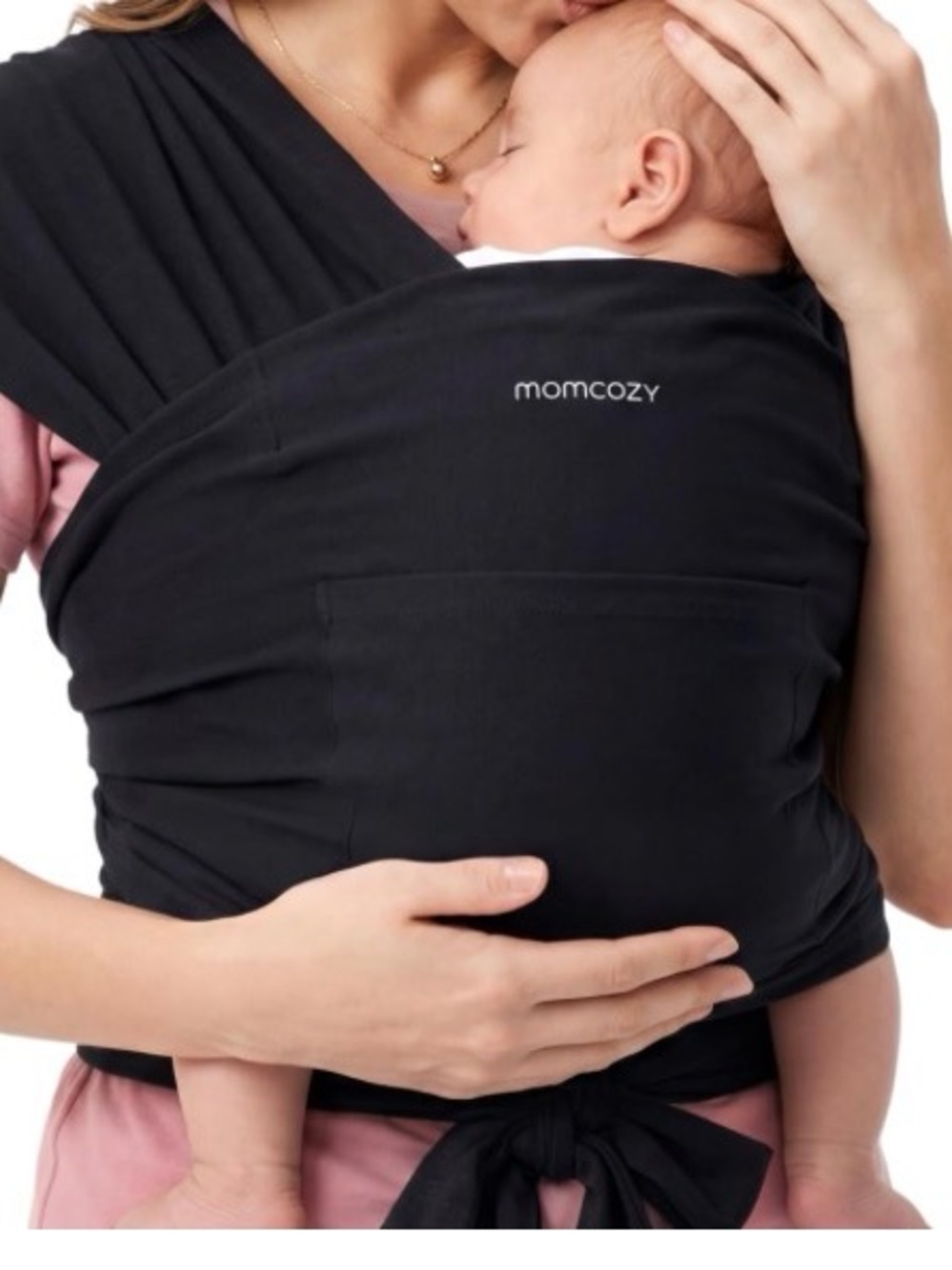 Momcozy black wrap carrier
